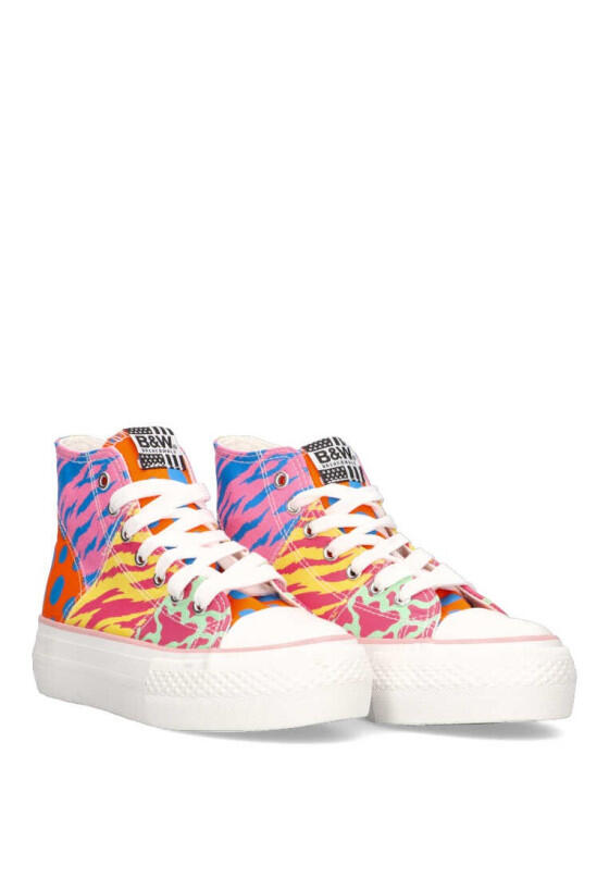 Deportivas Basket Niña Suela Plana - Modelo 527-64 Multicolor 2/6