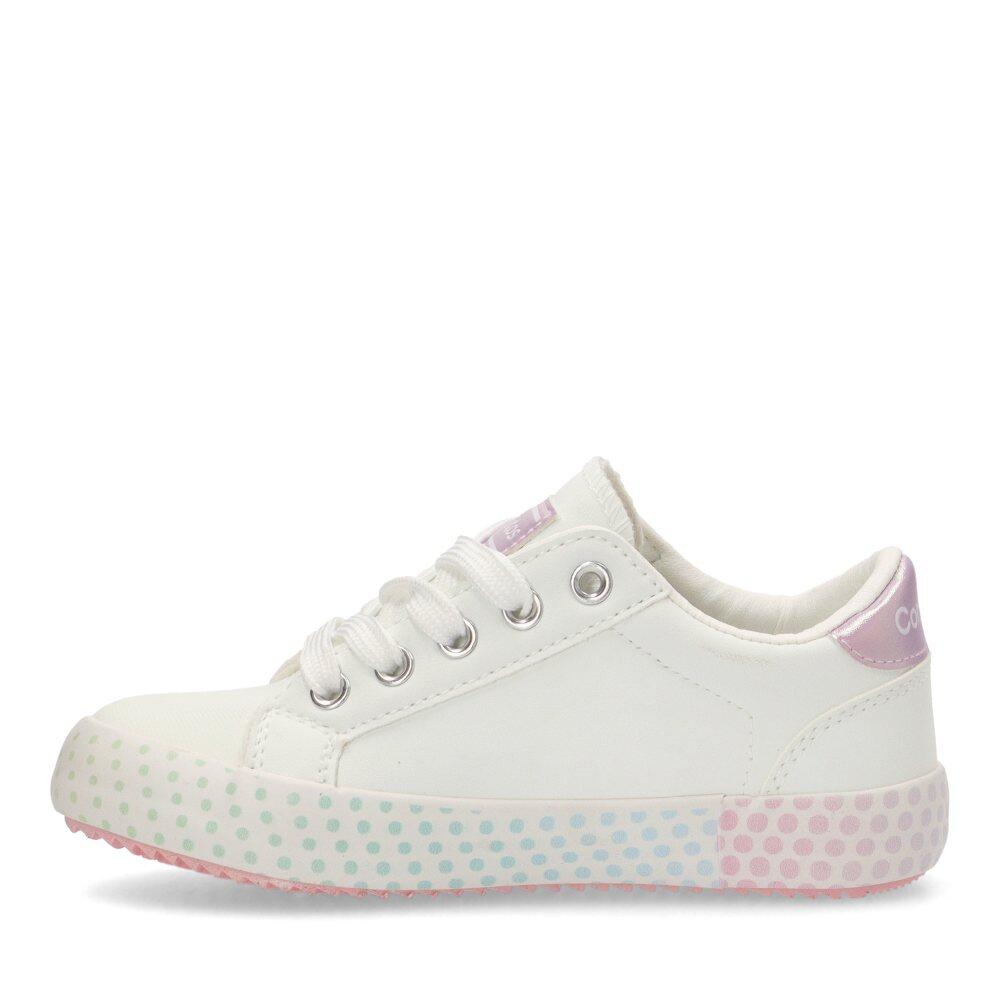 Deportivas Casual Niña Suela Plana - Modelo Cosh282100 Blanco 3/6