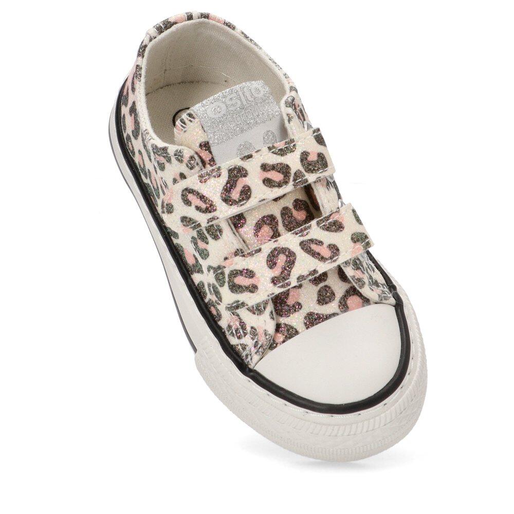 Deportivas Basket Niña Suela Plana - Modelo Ossh141099 Leopardo 6/6