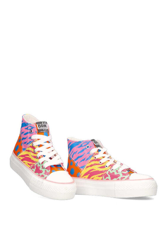 Deportivas Basket Niña Suela Plana - Modelo 527-64 Multicolor 5/6
