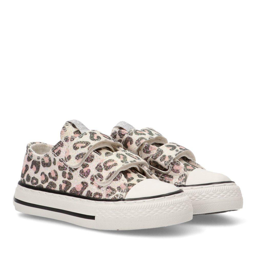 Deportivas Basket Niña Suela Plana - Modelo Ossh141099 Leopardo 2/6