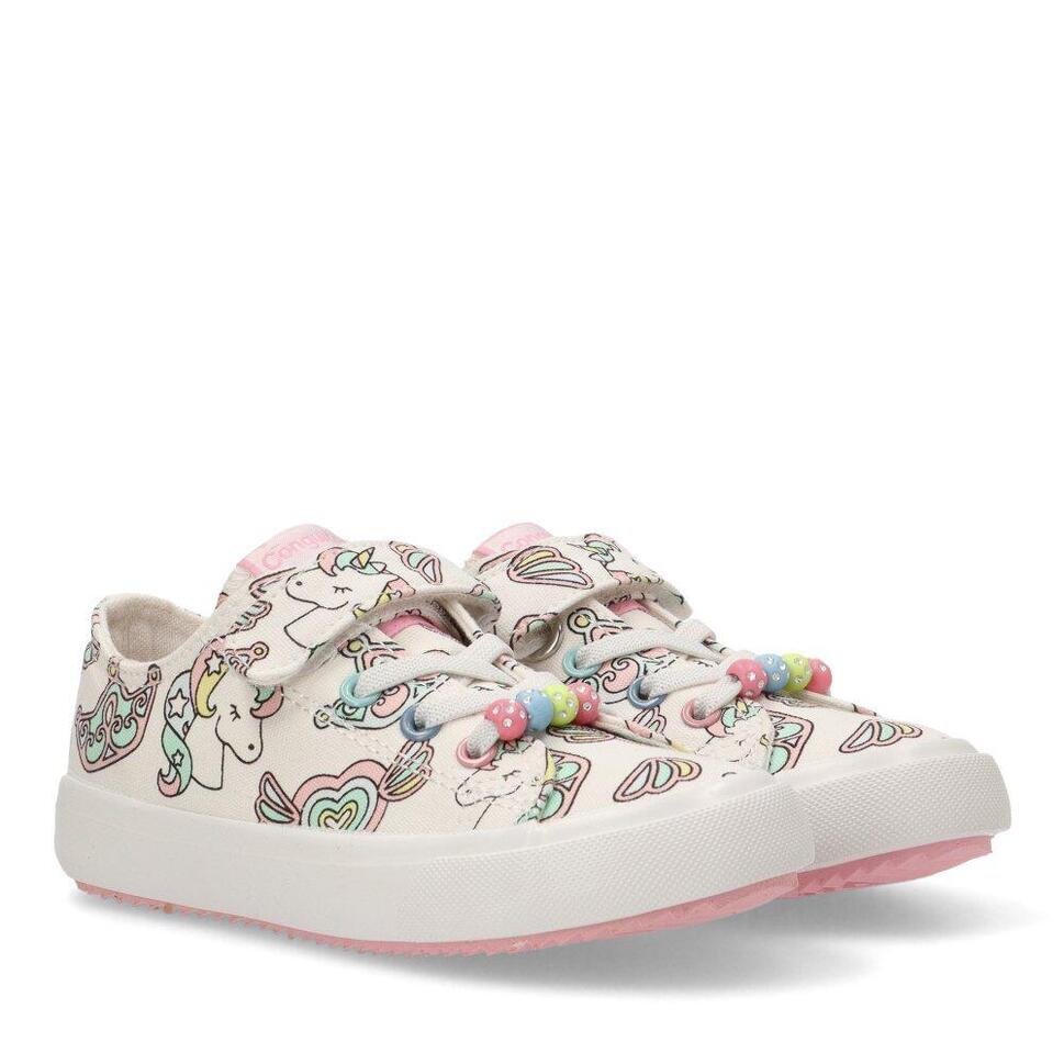 Buty CONGUITOS LOW UNICORN FANTASY Biały