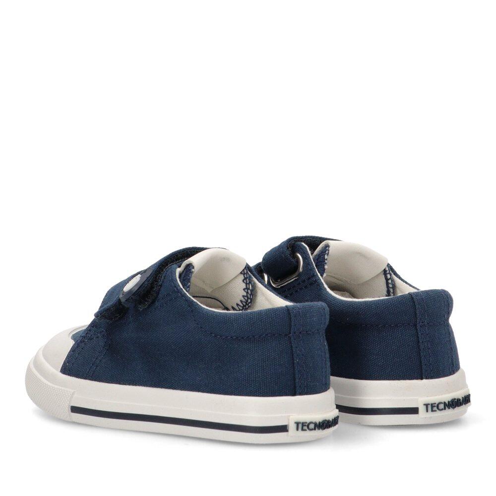 Deportivas Basket Niño Suela Plana - Modelo Tesh500005 Marino 4/6