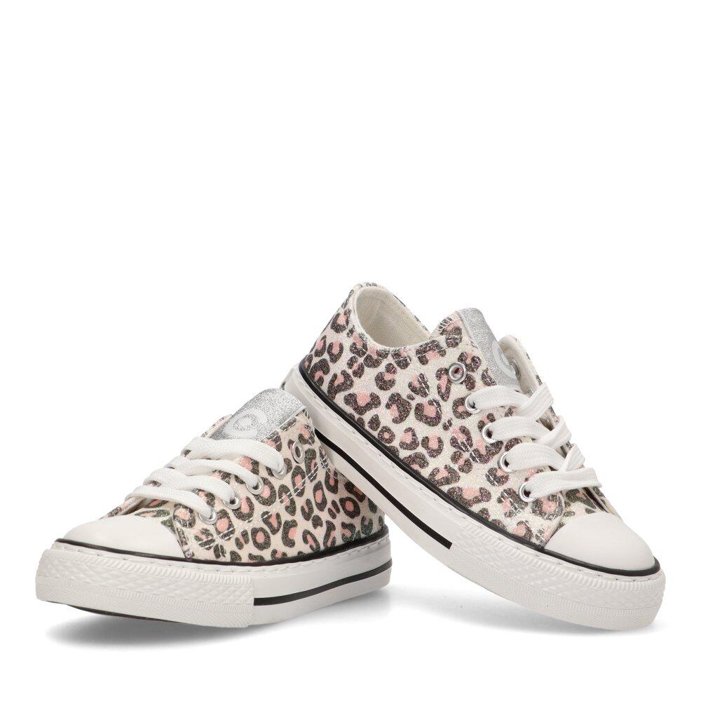 Deportivas Basket Niña Suela Plana - Modelo Cosh283109 Leopardo 5/6