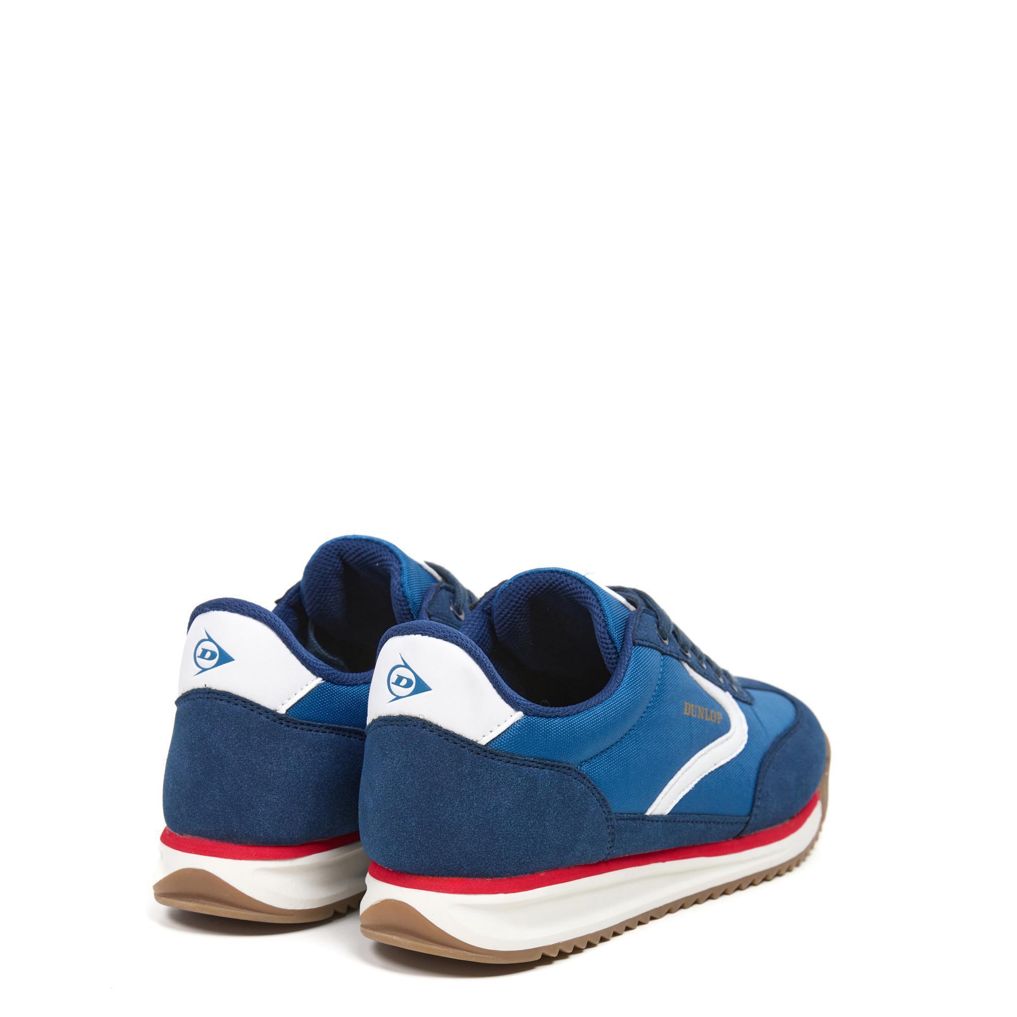 Zapatillas Dunlop Hombre 36074 Azul Marino con Cordones 3/5