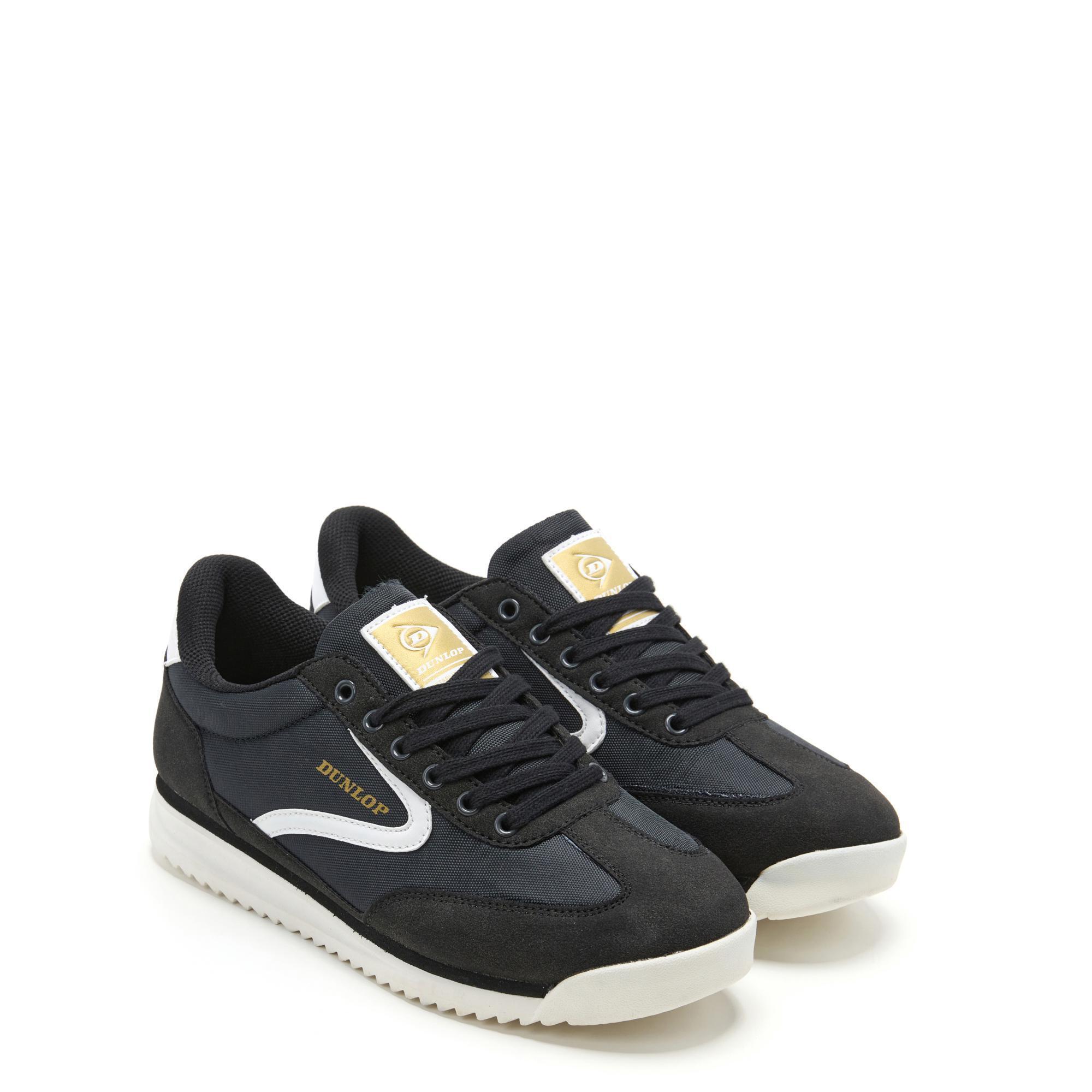 Zapatillas Dunlop Hombre 36074 Negras con Cordones 2/5