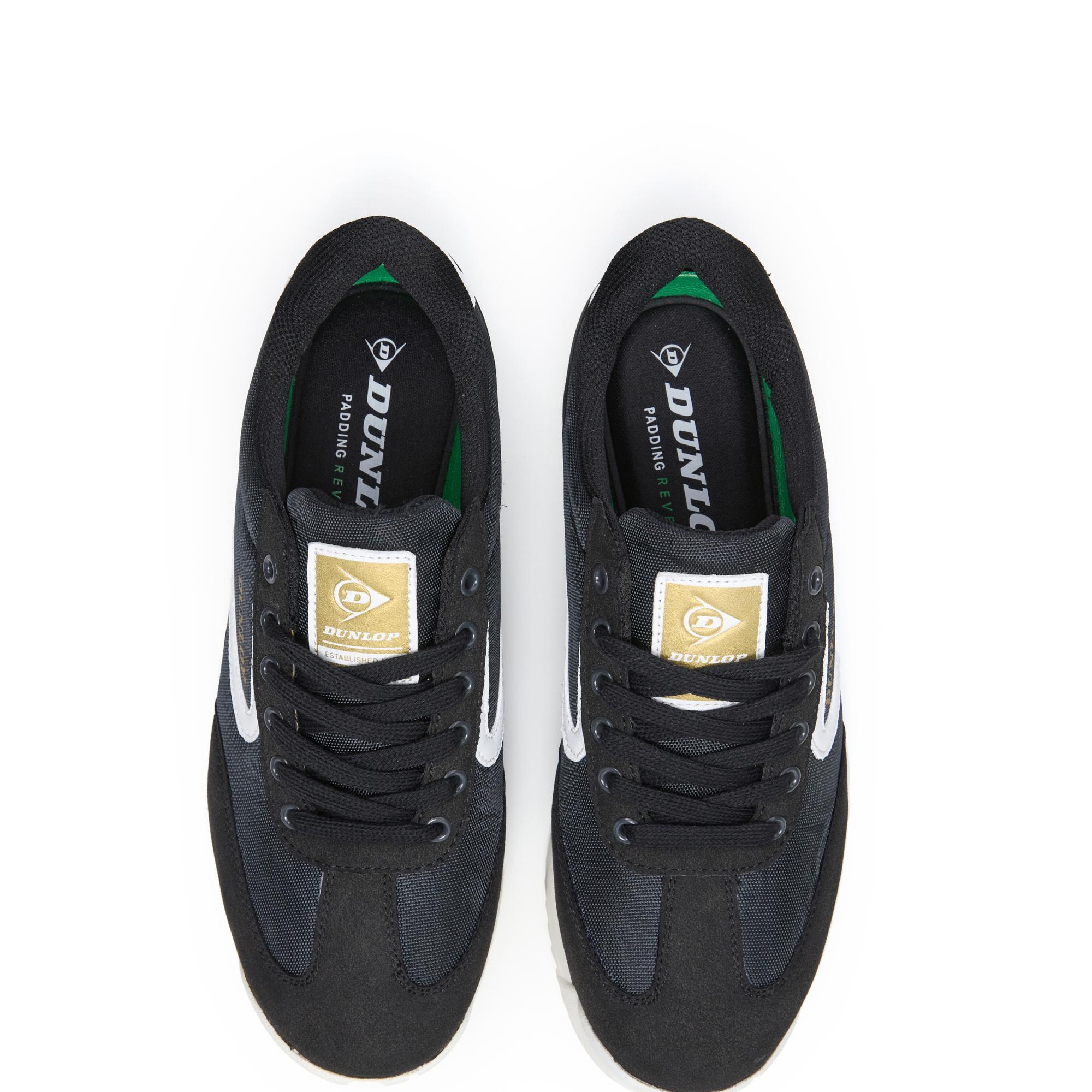 Zapatillas Dunlop Hombre 36074 Negras con Cordones 4/5
