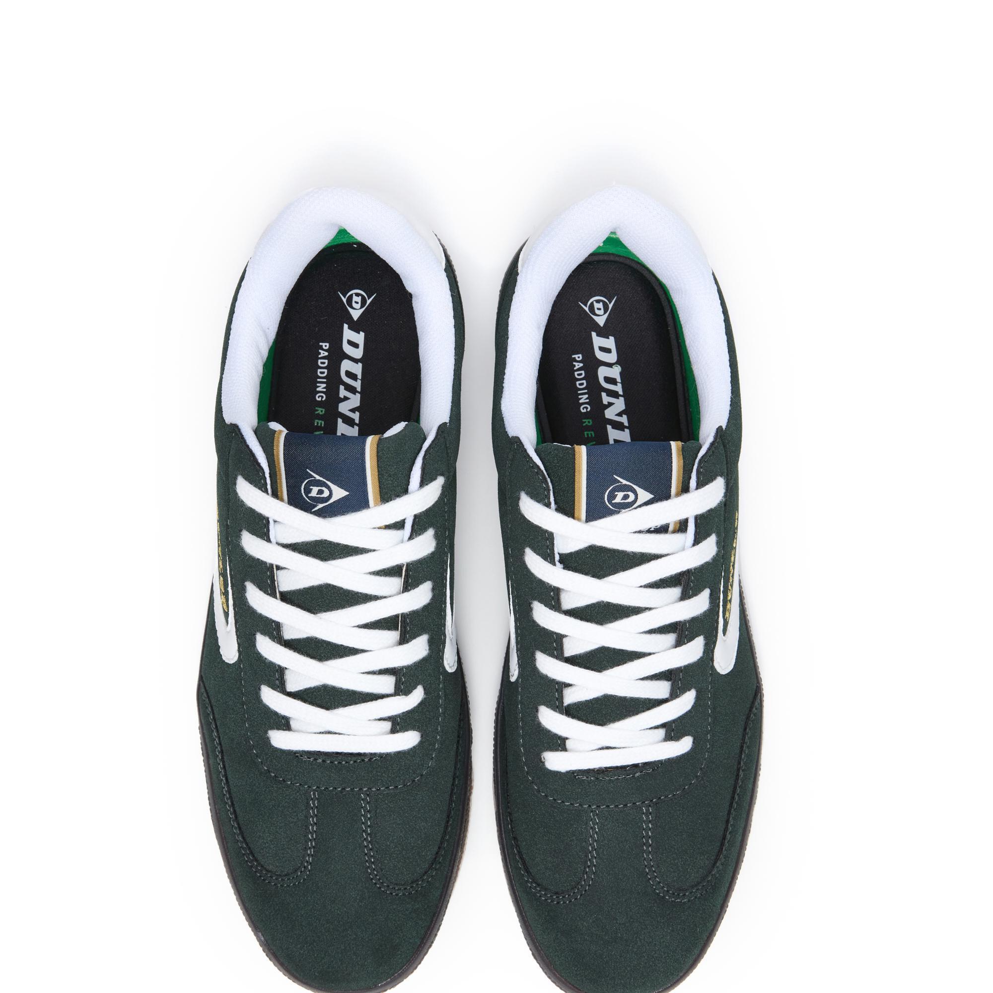Zapatillas Dunlop Hombre 36054 Verdes con Cordones 4/5
