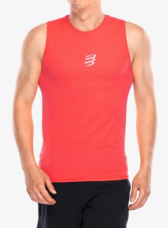 Koszulka do biegania męska Compressport Trail Racing Tank