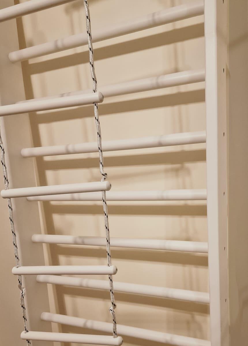 Seilrutsche MAŁPISZON Holz - Klettergerät für Kinder 2/6