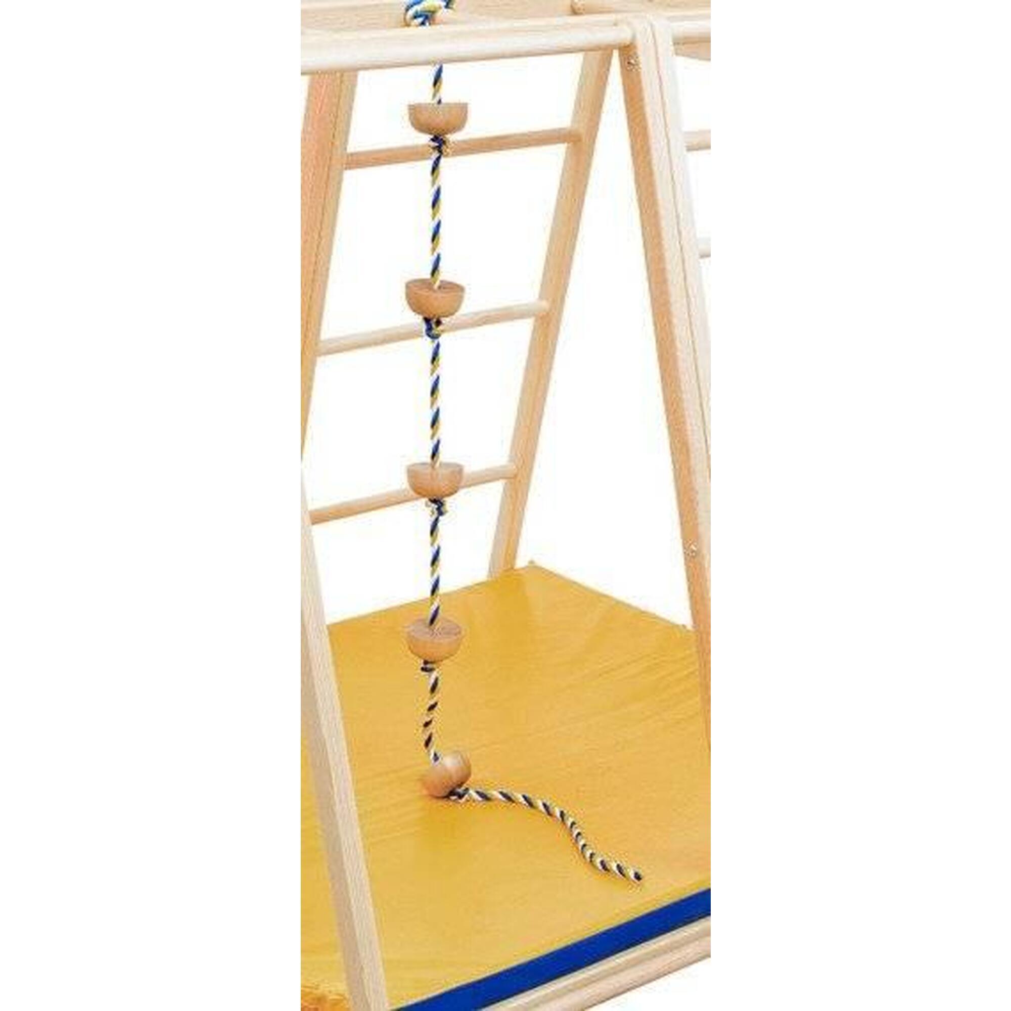 coardă de gimnastică cu inserții pentru piramidă