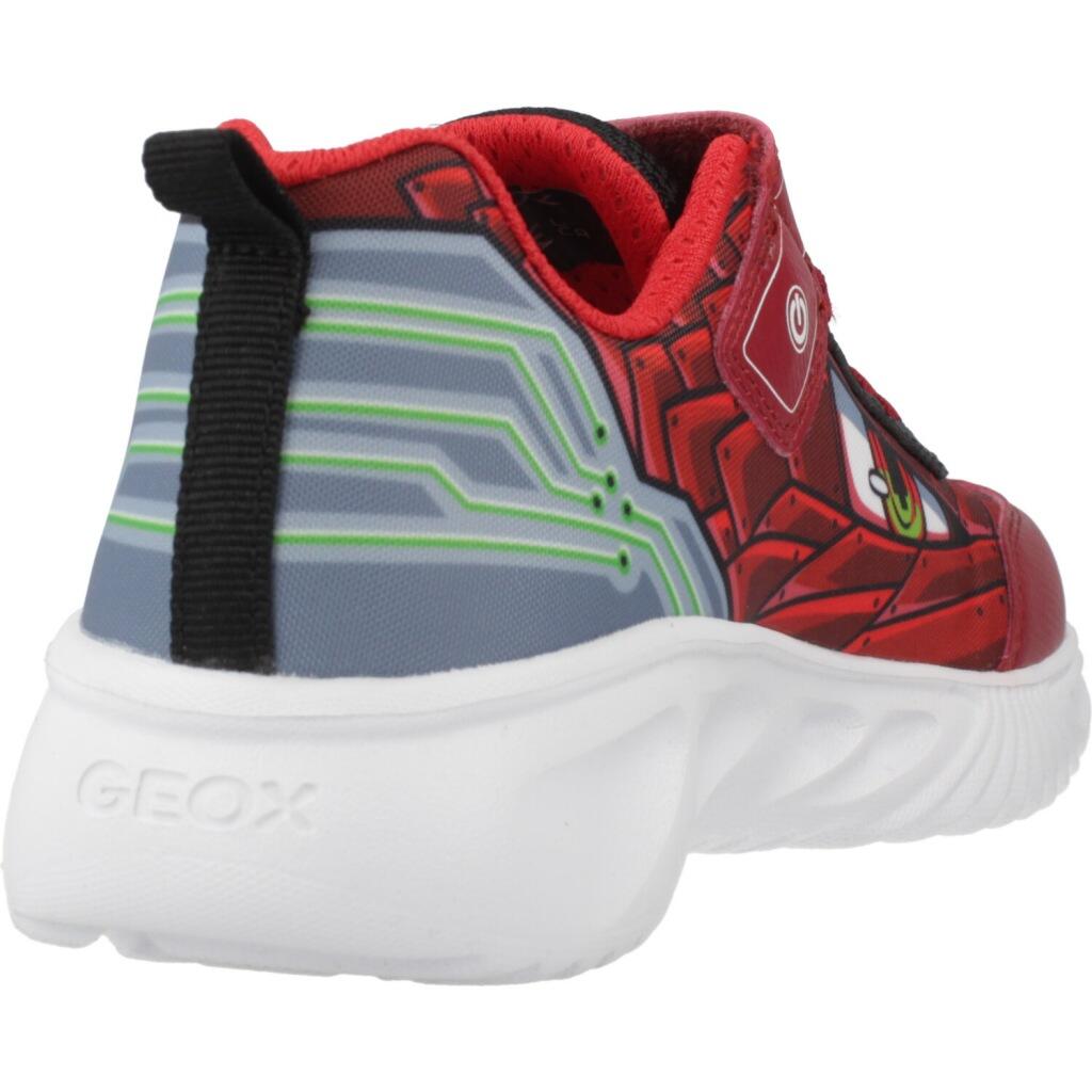 Baskets Geox Modèle J Assister Boy Couleur Rouge 3/7