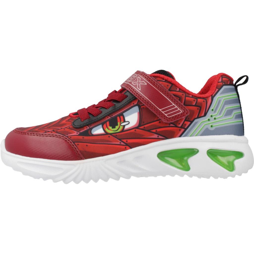 Baskets Geox Modèle J Assister Boy Couleur Rouge 2/7
