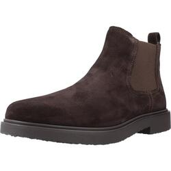 Bottes Geox Modèle U Massimiano Couleur Marron