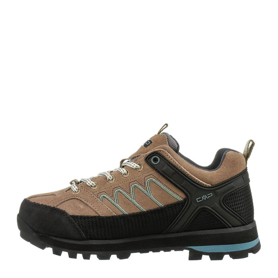 Damskie buty trekkingowe górskie ze skóry zamszowej VIBRAM CMP MOON LOW