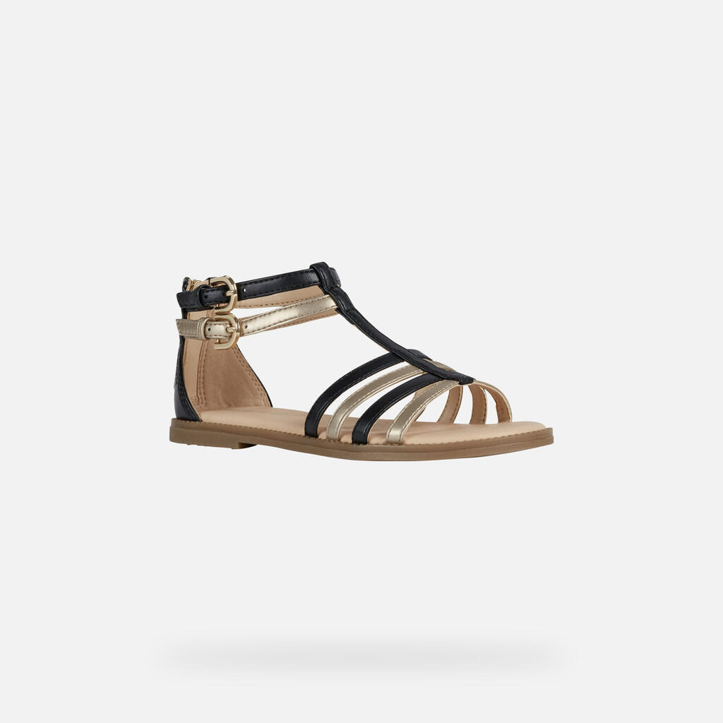 Sandales Fille SANDAL KARLY GIRL Noir/Platine 3/7