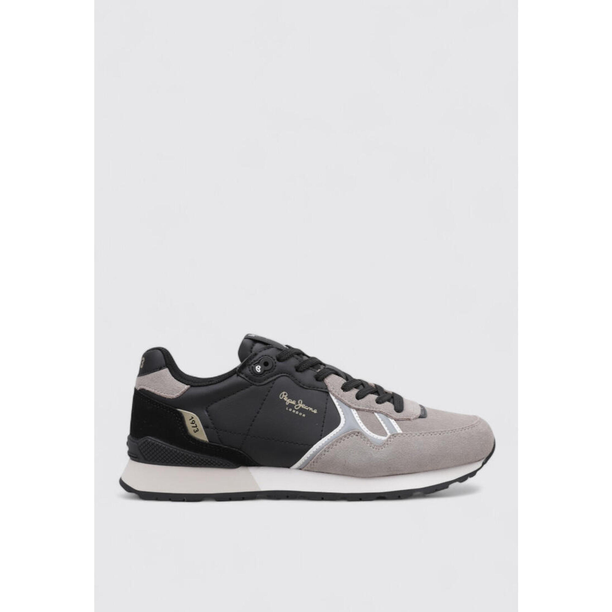 Pepe Jeans - Chaussure De Randonnée Baskets Homme Pepe Jeans Brit Half M Gri - Baskets - Gris|noir - Decathlon