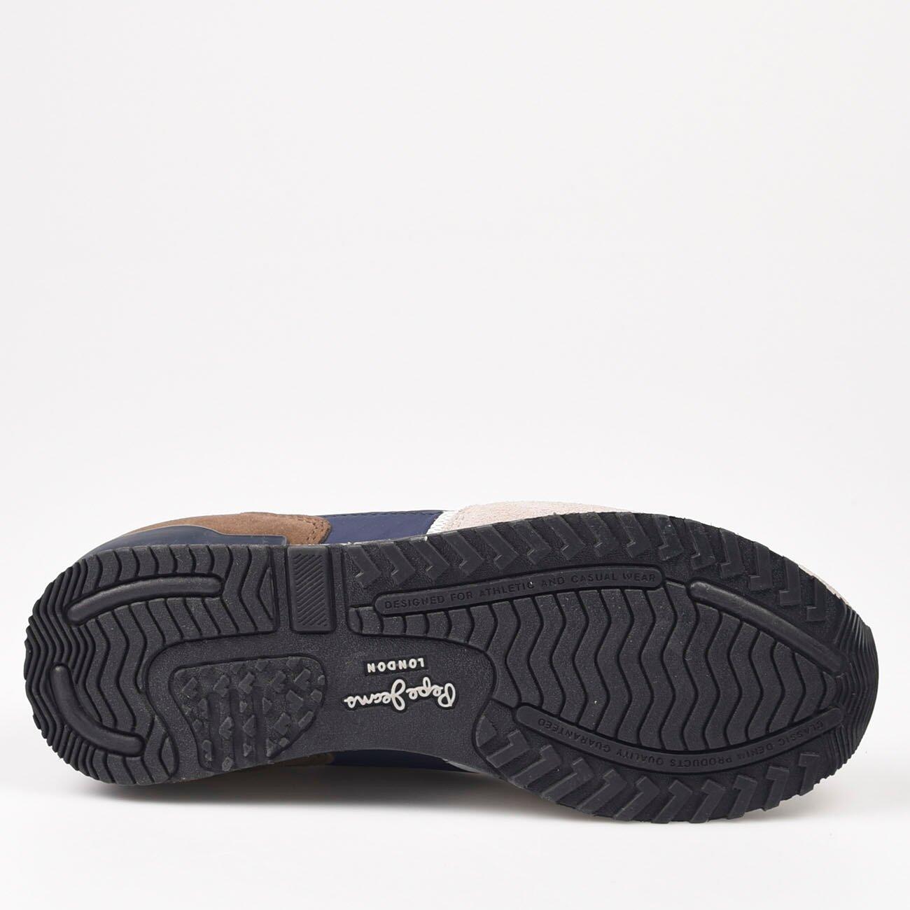 Pepe Jeans BRIT HALF M Baskets basses Homme Gris 5/5