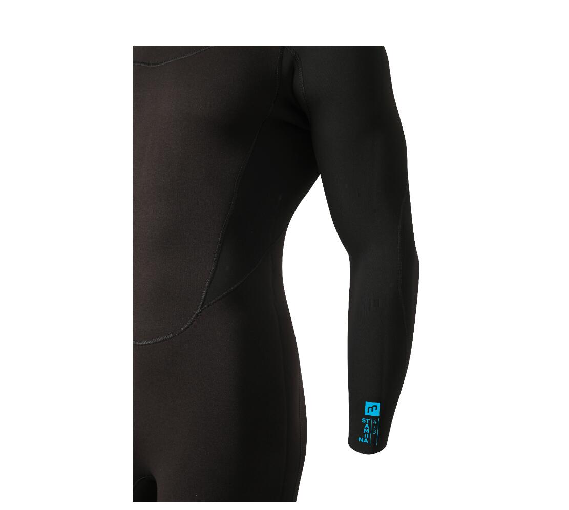 4/3 Stamiina GBS Backzip - Fato de Surf Homem 3/7