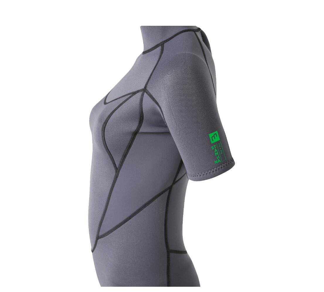 2/2 Shorty Stamiina Flatlock - Combinaison Surf Femme 2/6