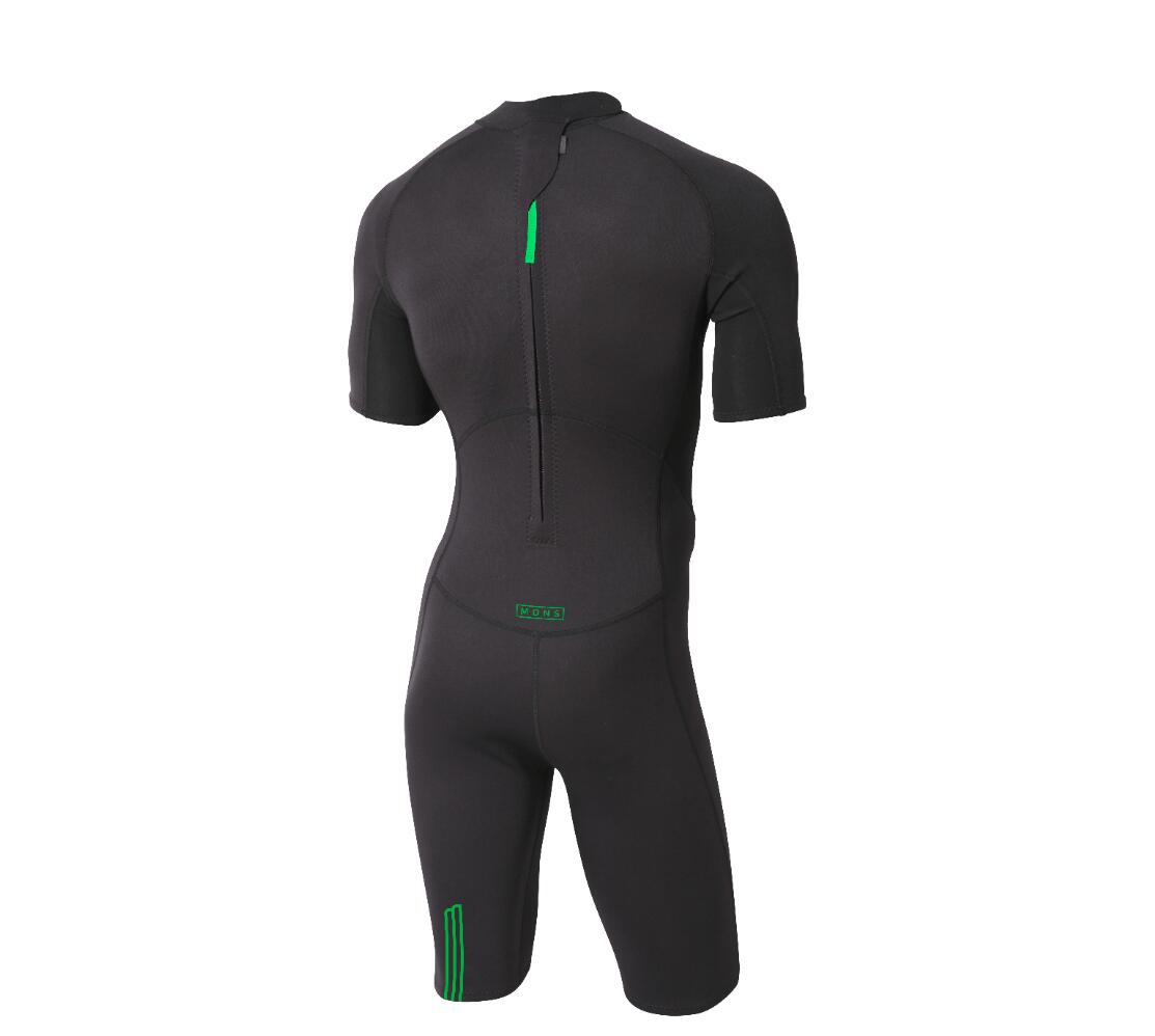 2/2 Shorty Stamiina Flatlock - Combinaison Surf Homme 2/7