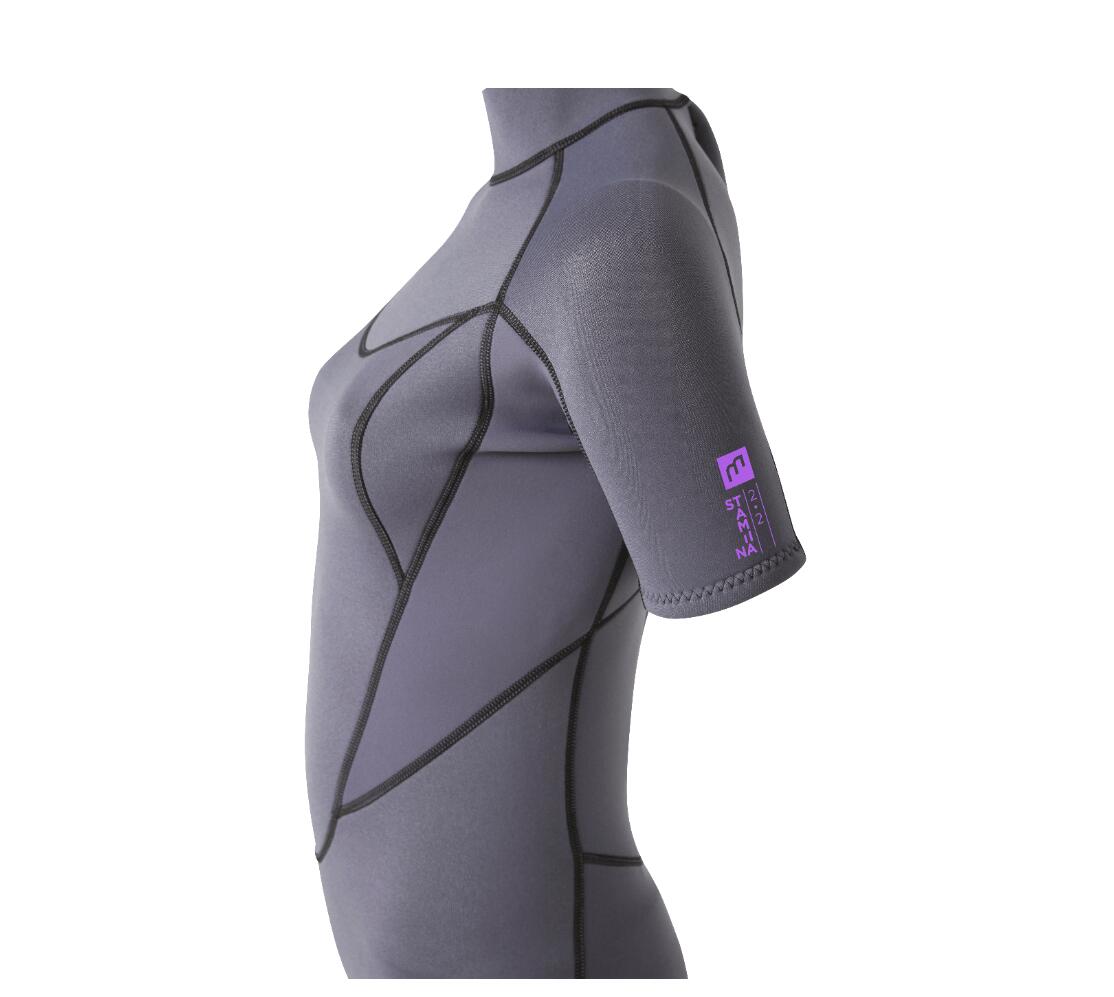 2/2 Shorty Stamiina Flatlock - Combinaison Surf Femme 3/7