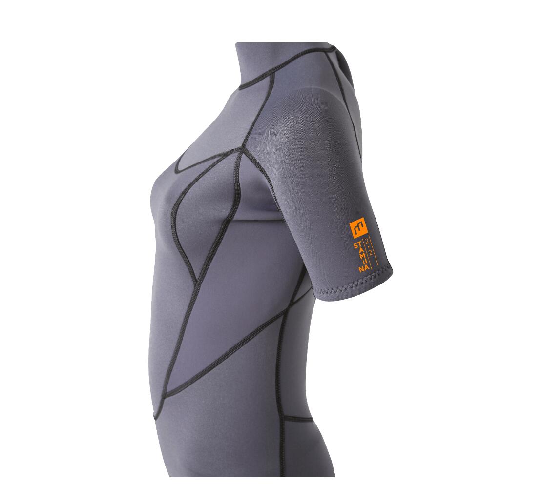 2/2 Shorty Stamiina Flatlock - Combinaison Surf Femme 3/7