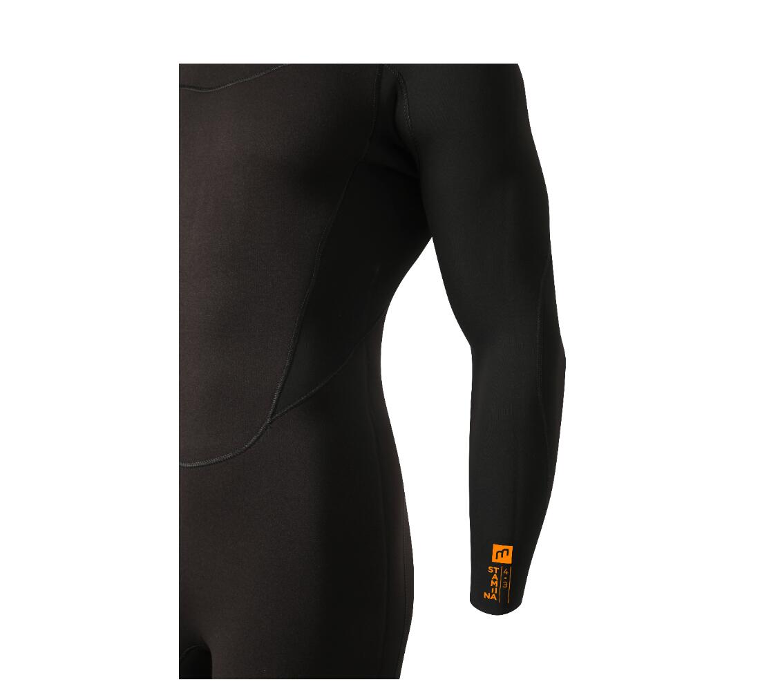 4/3 Stamiina GBS Backzip - Fato de Surf Homem 3/7