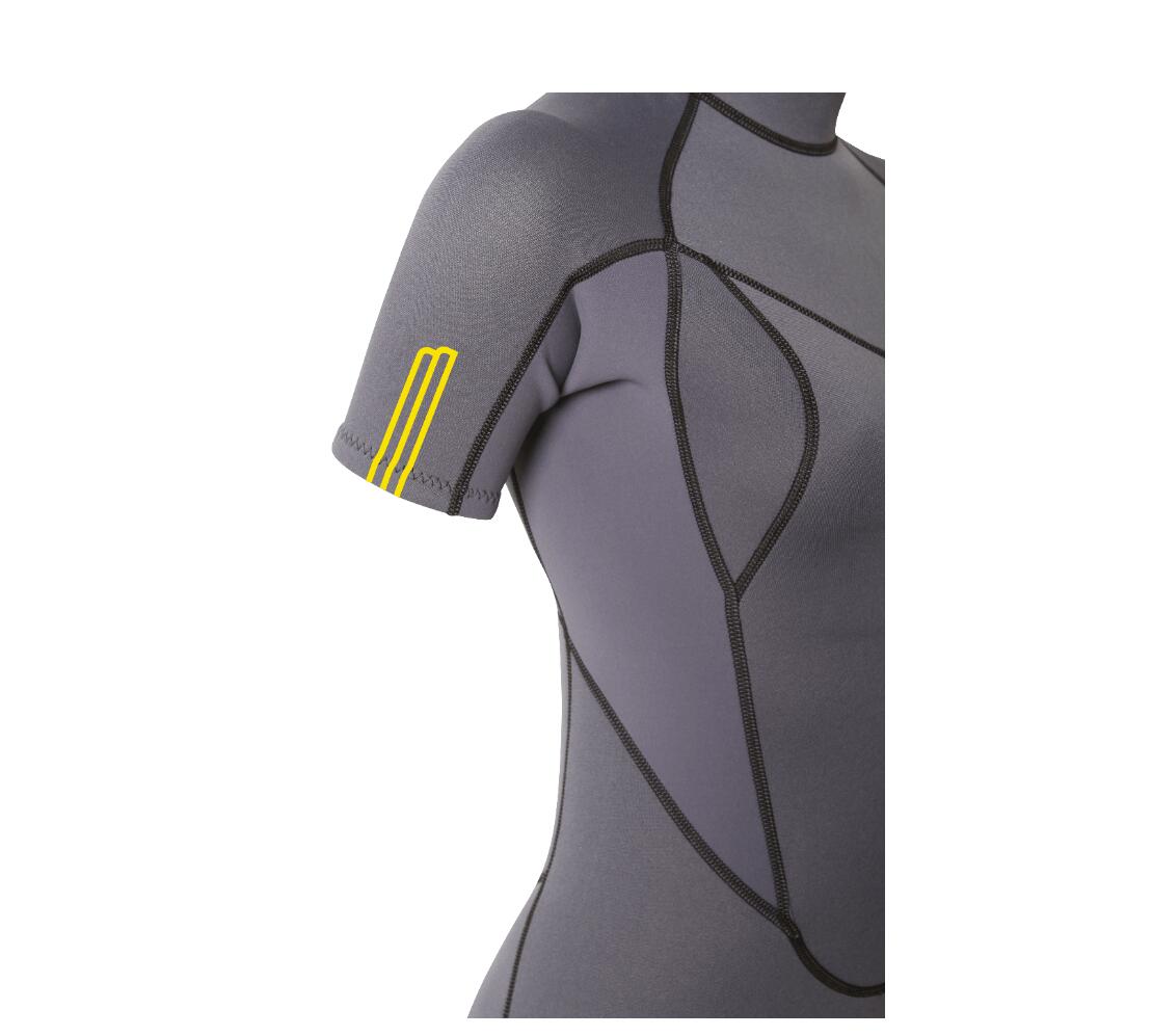 2/2 Shorty Stamiina Flatlock - Combinaison Surf Femme 4/7