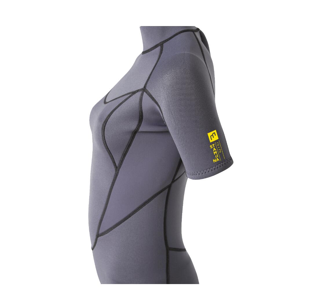 2/2 Shorty Stamiina Flatlock - Combinaison Surf Femme 3/7