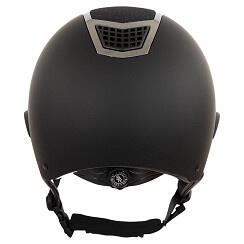 Capacete de equitação com lantejoulas e viseira polo BR Equitation Lambda Plus G 6/6