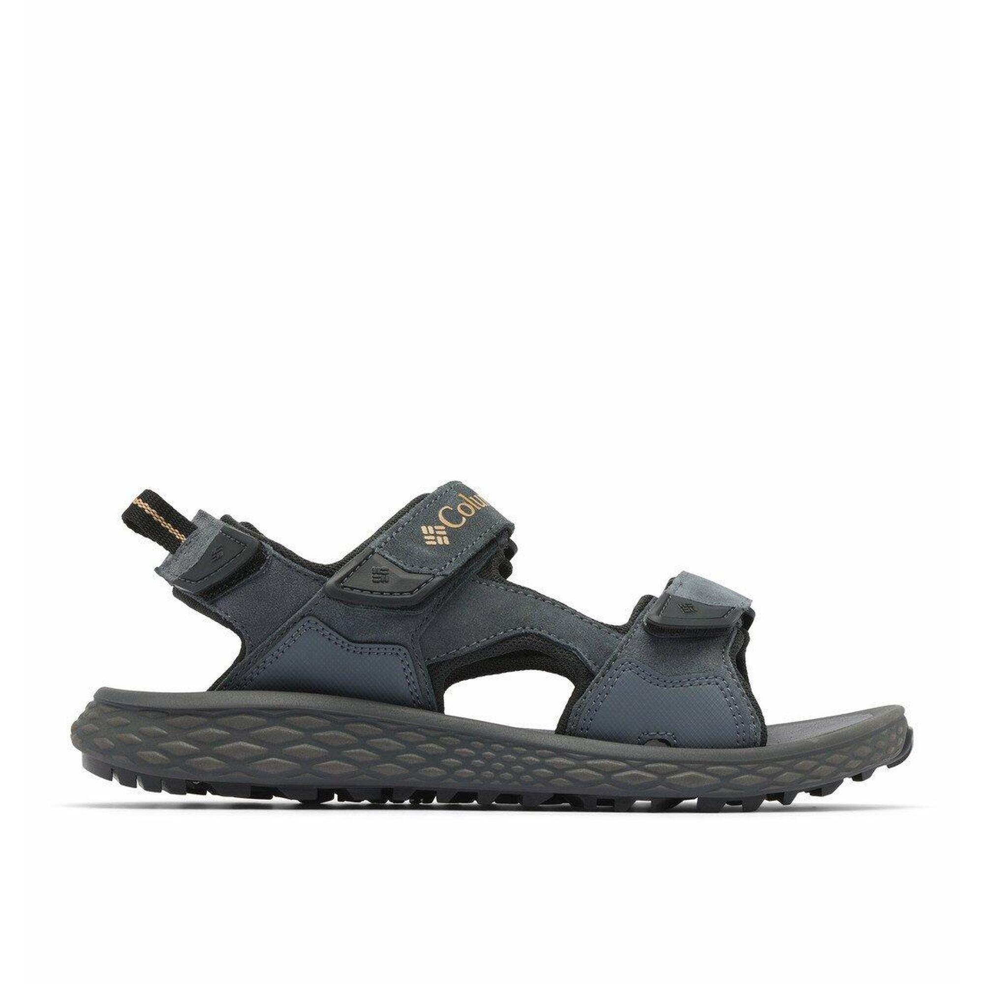 Columbia - Sandales Et Tongs Homme - Columbia Konos Hiker 3 Strps - Graphite - Sandales - Gris|noir - Decathlon