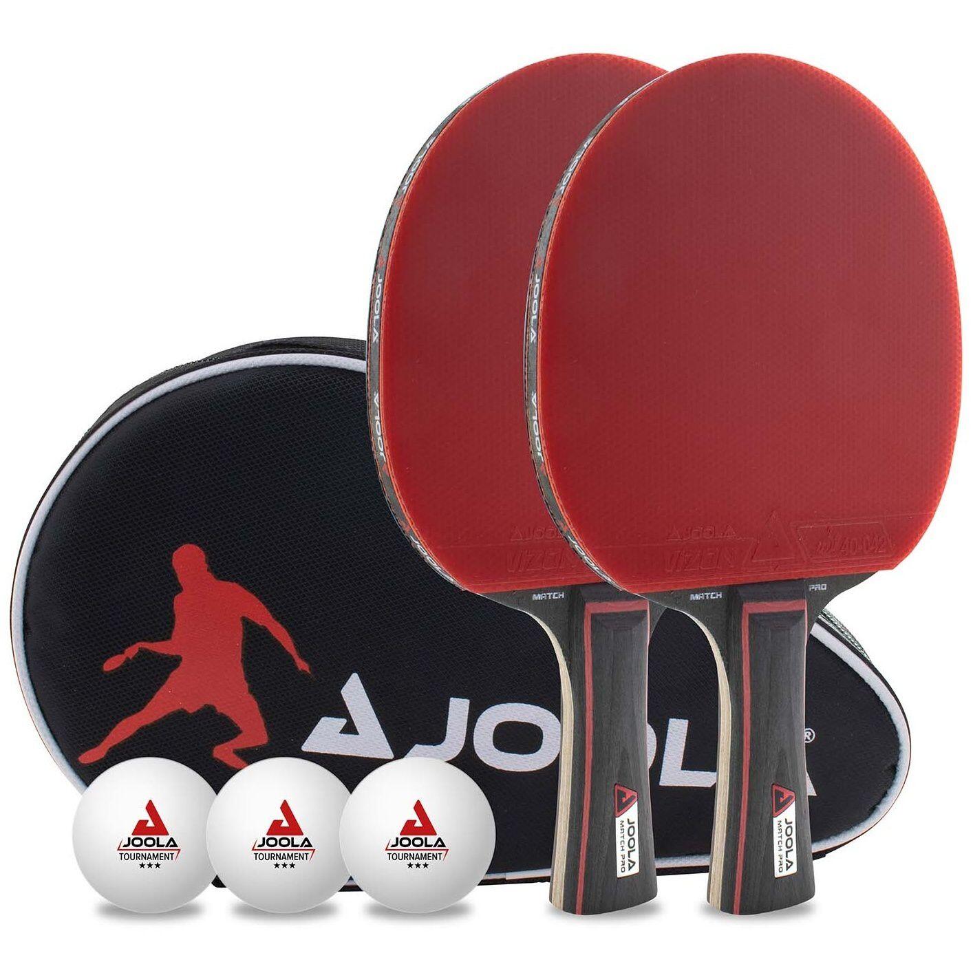 JOOLA Set di 2 racchette da ping pong e 3 palline Joola Pro