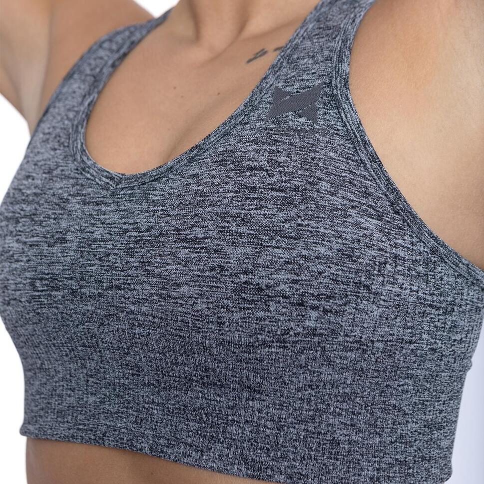 Xtreme Sportswear damski top sportowy Antracyt melanż