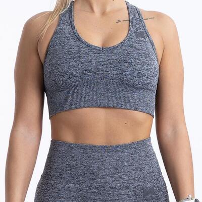 Xtreme Sportswear Crop Sport-top Lange Ärmel Damen Rosa