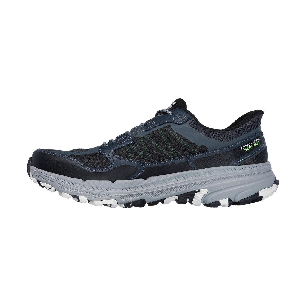 Skechers Go Run Trail Altitude 2.0 Rocky Hill Black/Gray Men's Hiking Shoes