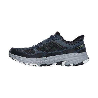Skechers go run trail altitude 2.0 rocky hill zwarte/grijze wandelschoenen voor