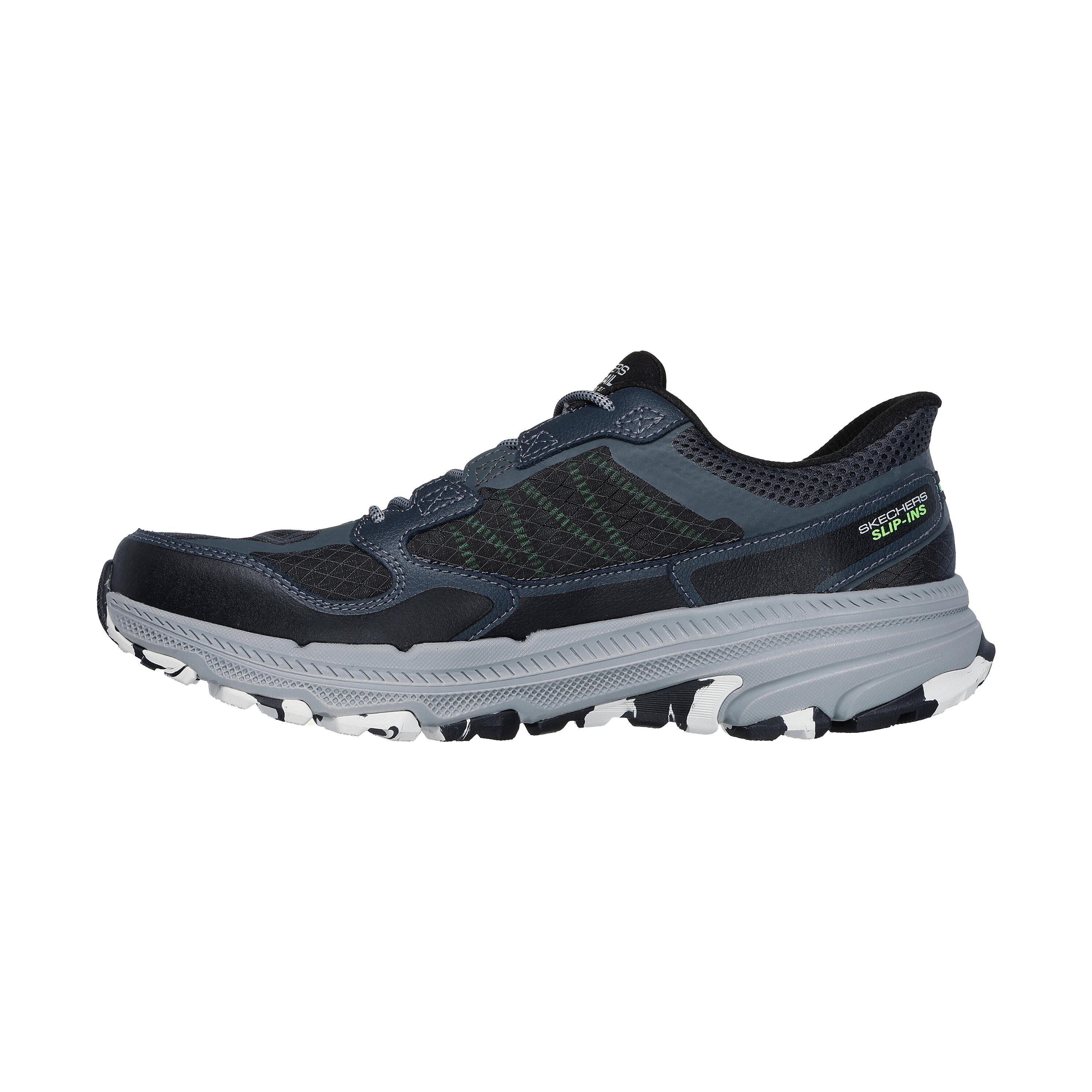 Skechers - Basket Cuir Skechers Go Run Trail Altitude - Homme - Baskets - Noir - Decathlon