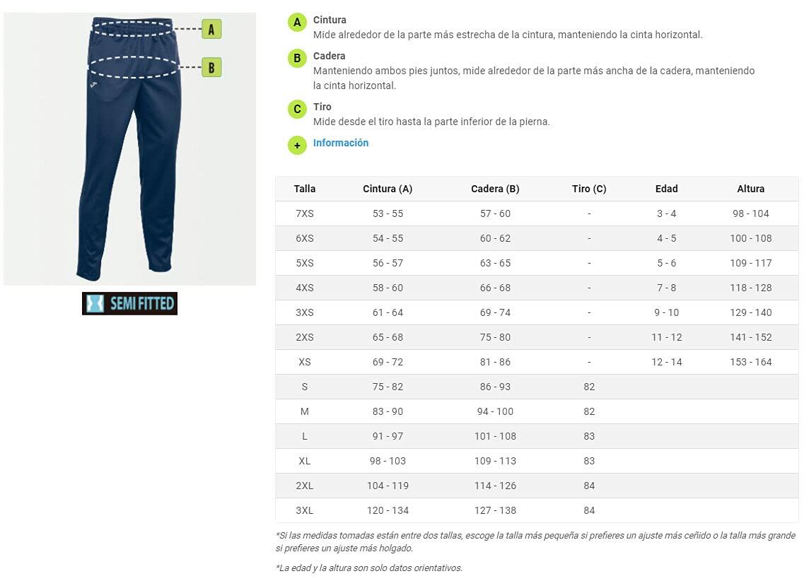 Joma Herren Lange Hose Combi STAFF 5XS (6A) 331 Marineblau 6/6