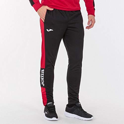 Joma Championship IV Lange Hose für Herren - Schwarz/Rot - Größe XXS 6/6