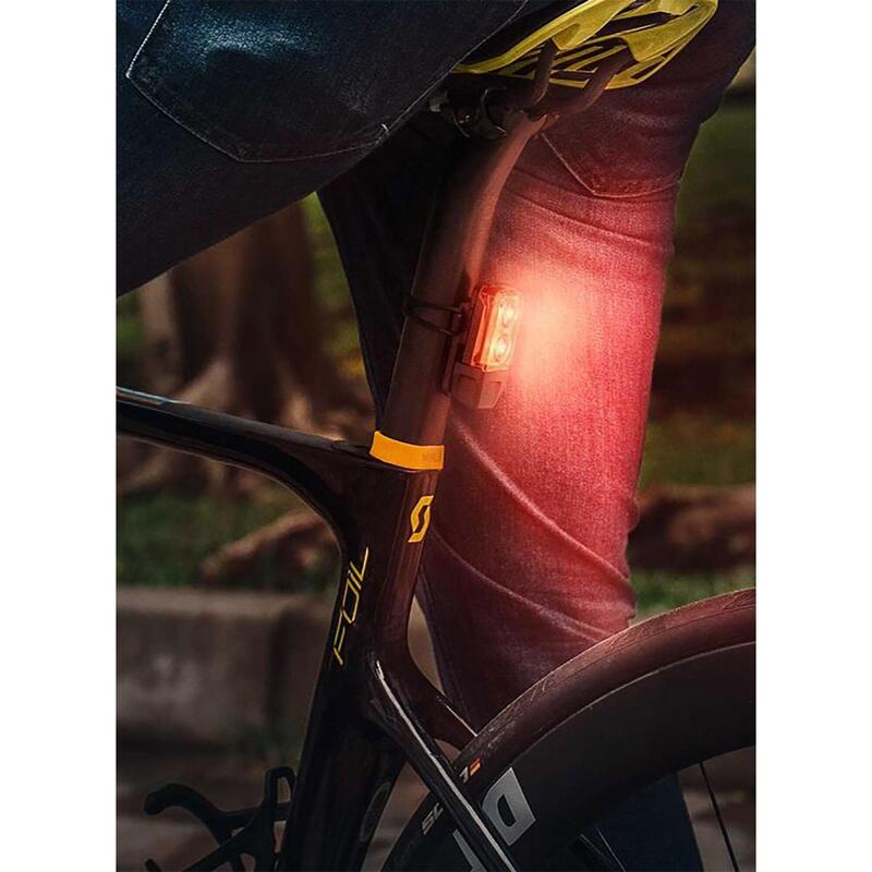 Faruri Set Topeak Powerlux Combo Tms098 - Negru-Rosu