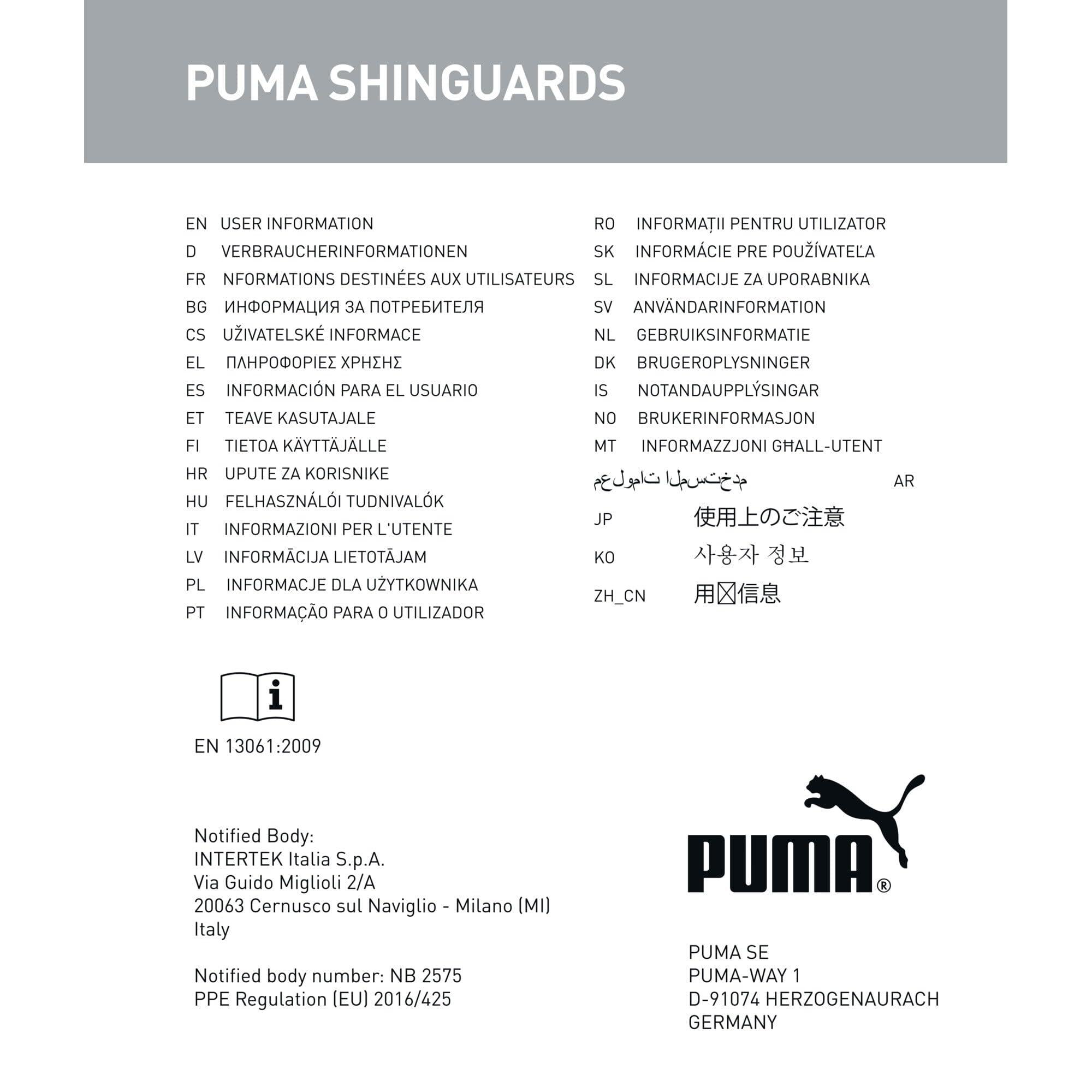 Protège-tibias de football ULTRA Light Strap PUMA 3/5