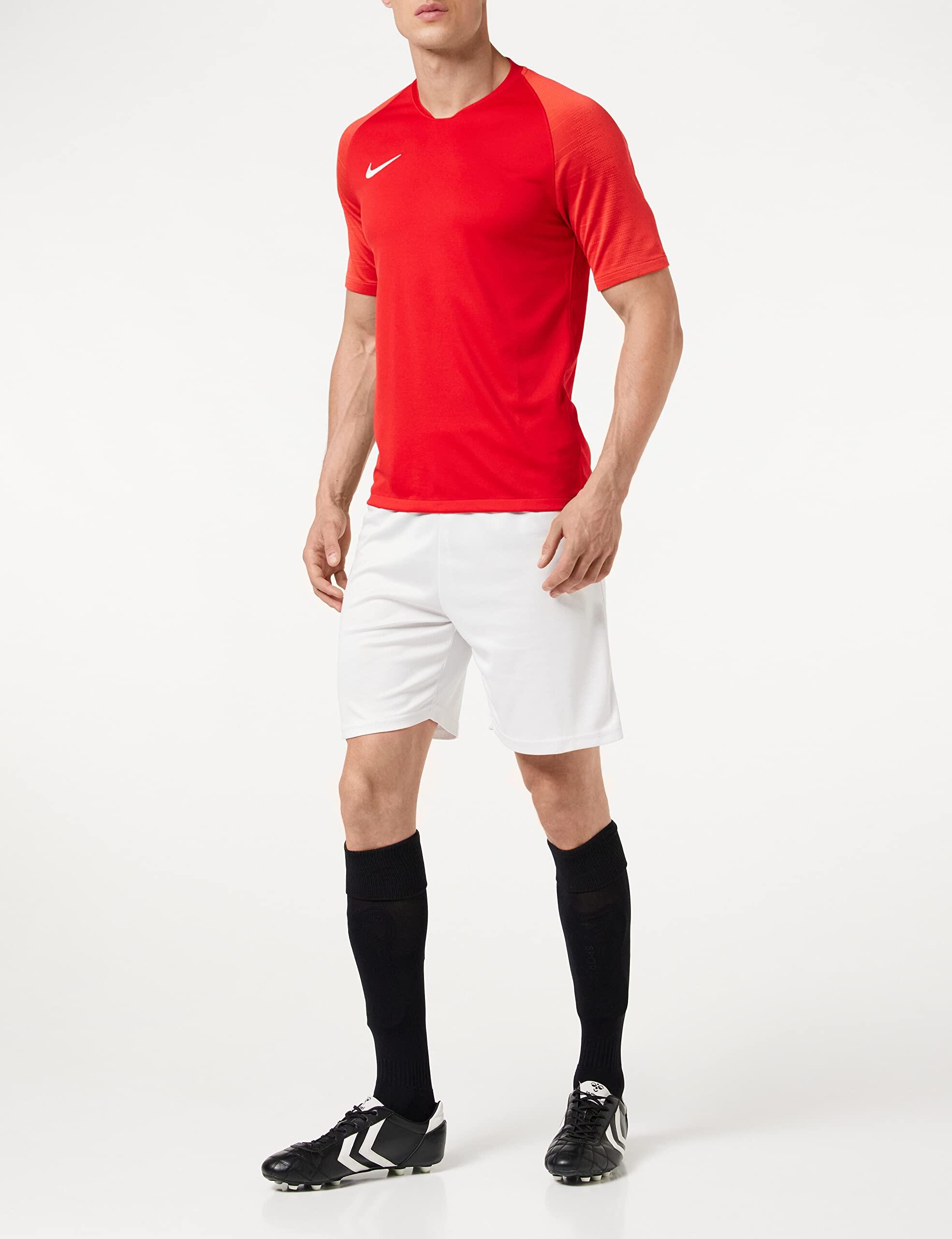 T-shirt Nike M Nk Dry Strike à Manches Courtes pour Homme, Rouge S 2/4