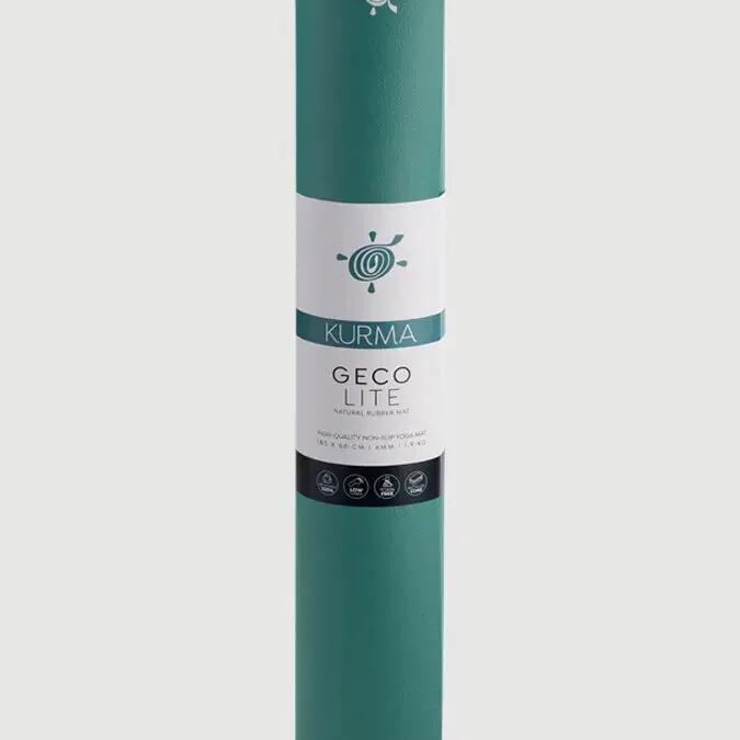 Постелка за йога Kurma Geco Lite 4 мм - мента