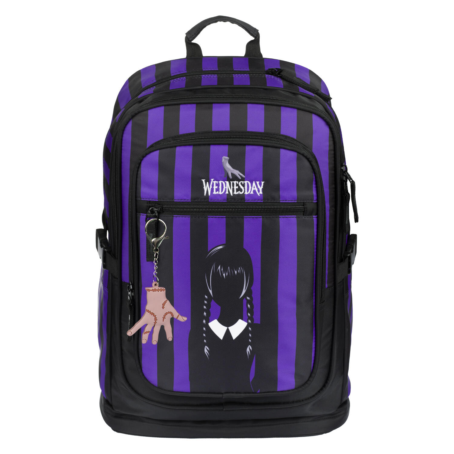 SCHWARZ / violett