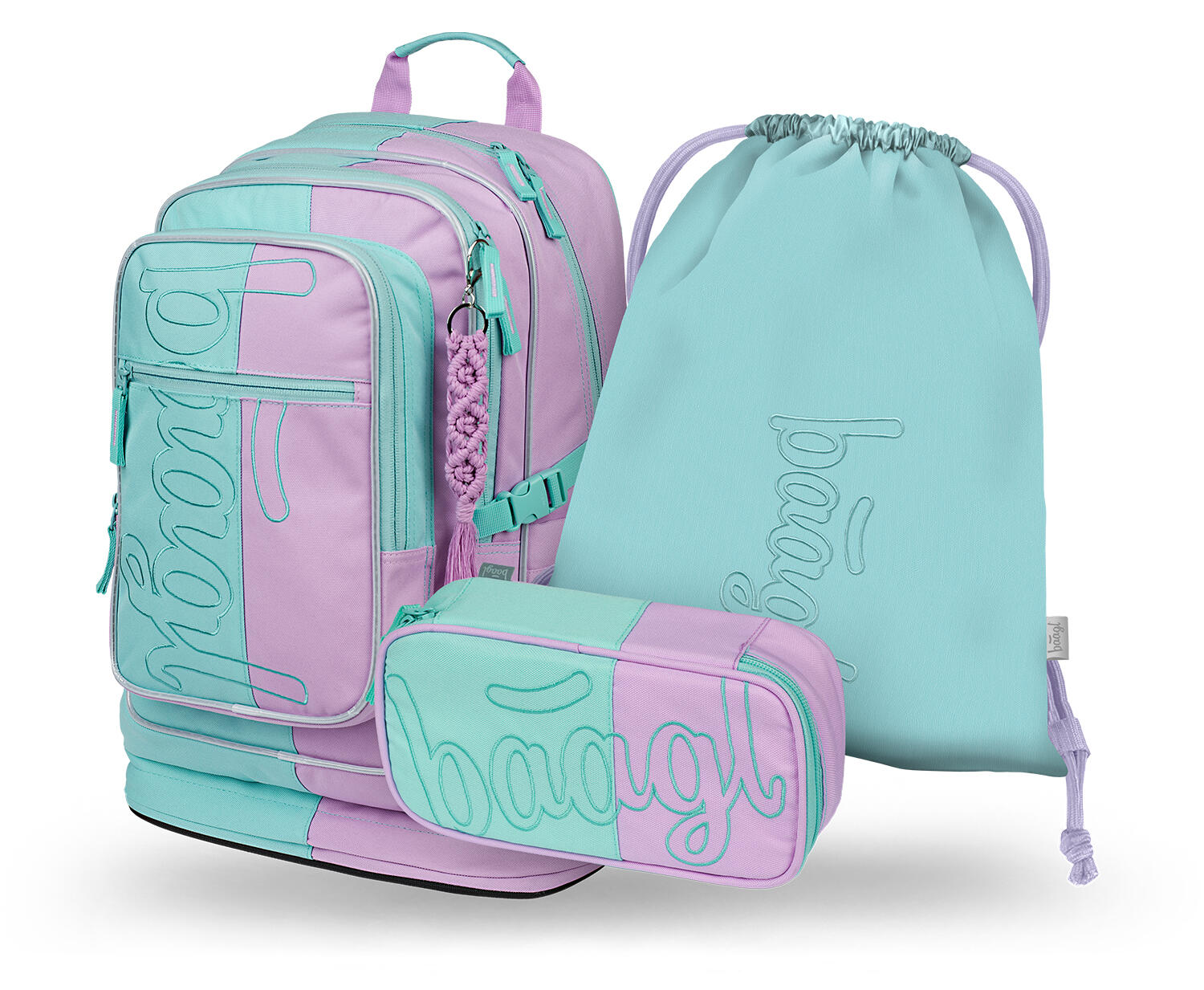 BAAGL Školní set Cubic Sweet
