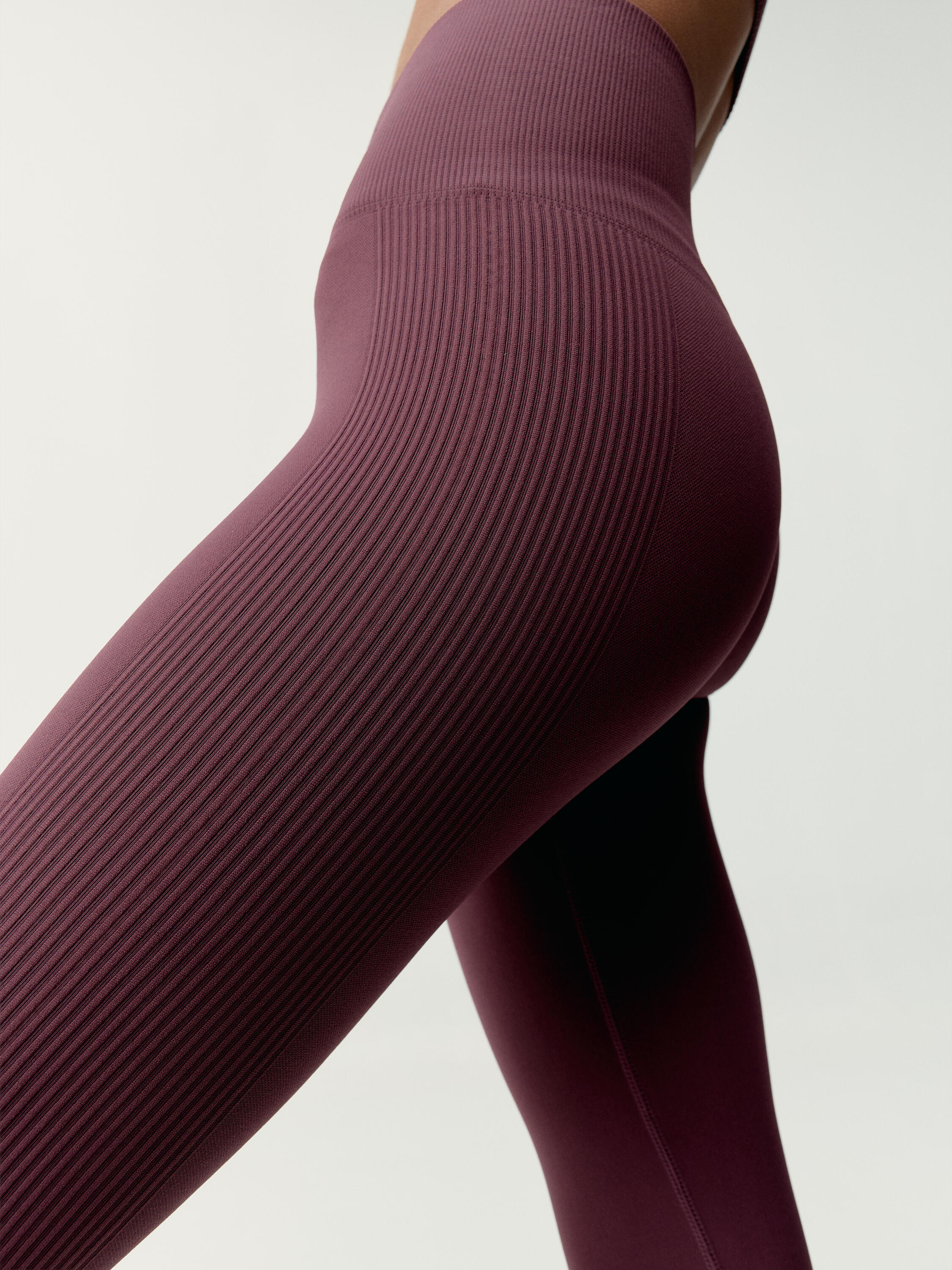 Flow Seamless Lange Damen-Sportleggings 3/7