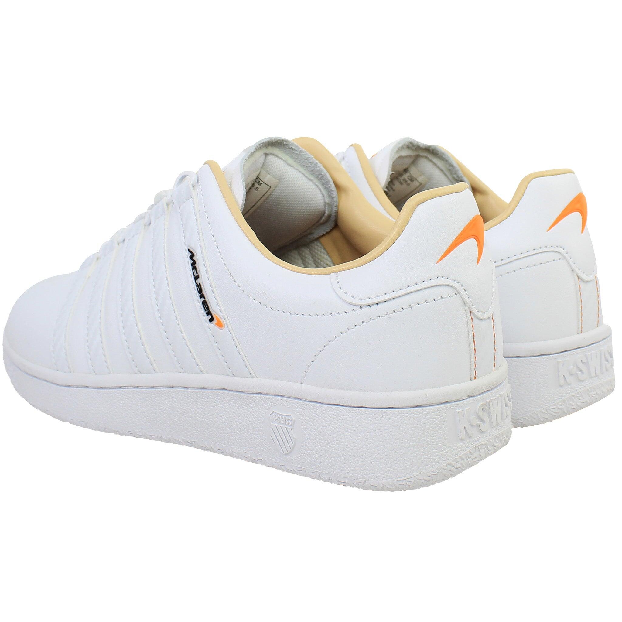 K-Swiss Classic VN x McLaren F1 Team Mens White Trainers | Decathlon