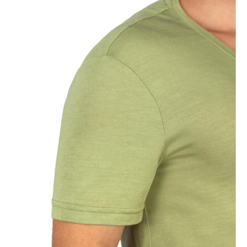 Tricou v-neck bărbați modal