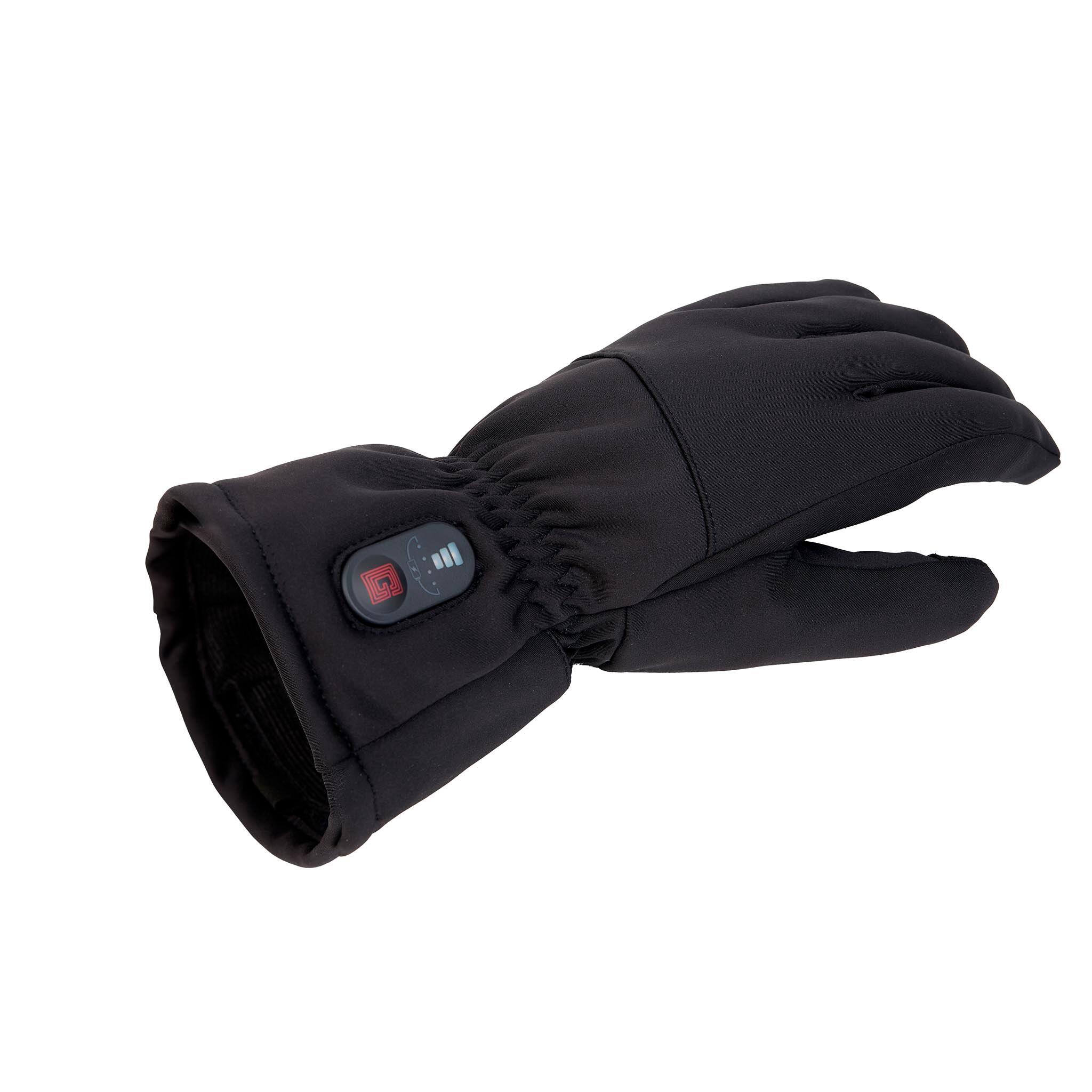 Windproof Balck Heated Gloves for Adults – ESSENTIAL 6/7